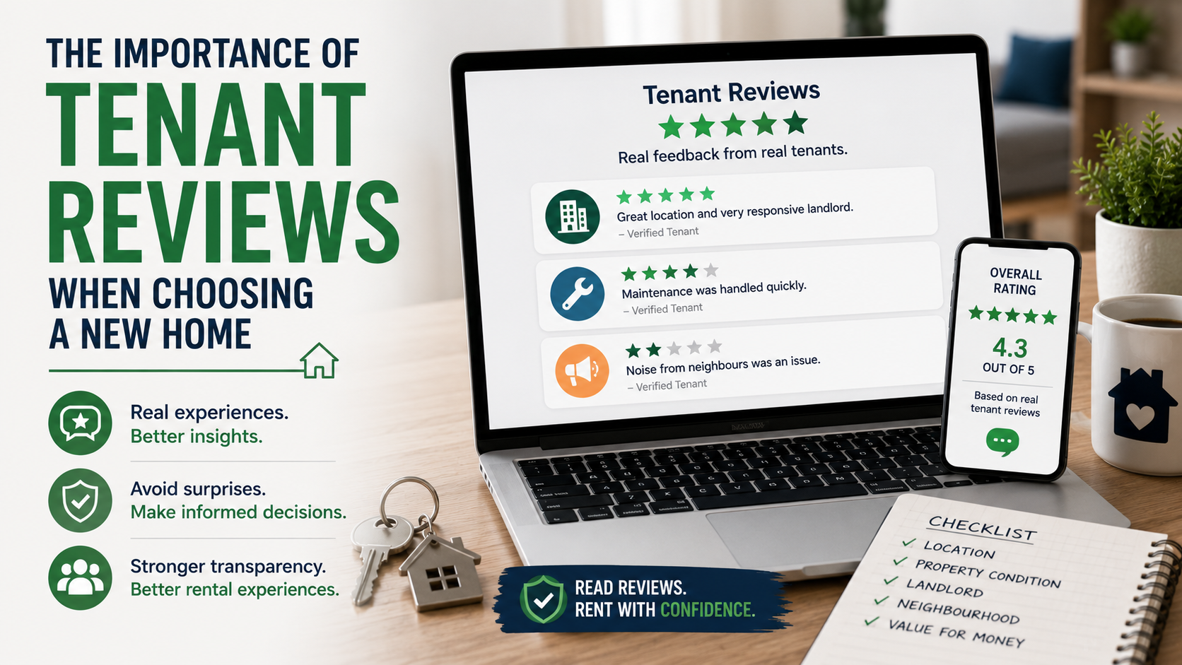 The Importance of Tenant Reviews When Choosing a New Home